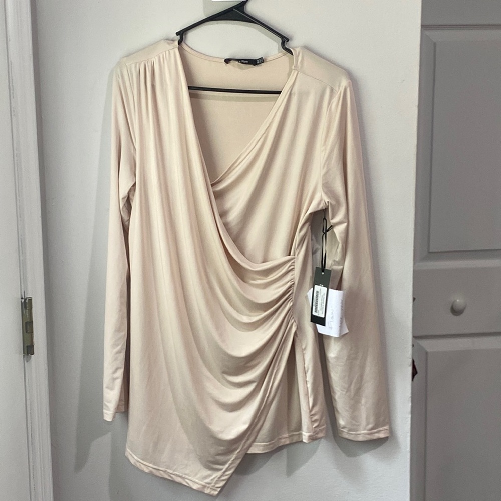 Doa&Rae Divinely Draped Top